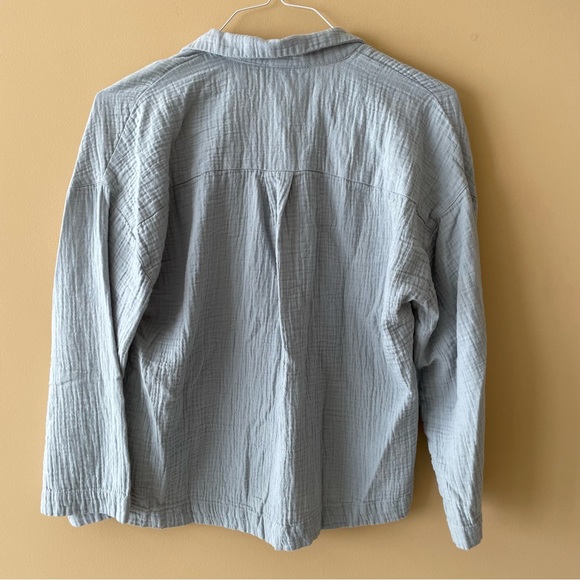 MADEWELL Lightspun Oversized Pajama Top (Top Only) - Picture 6 of 6